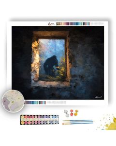 WINDOW VIGNETTE WINDOW - Paint by Numbers Full Kit