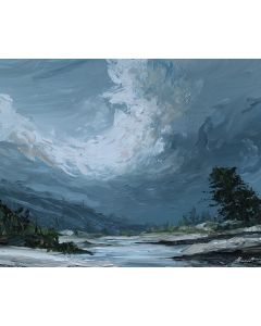 RIVER VIGNETTE CLOUD