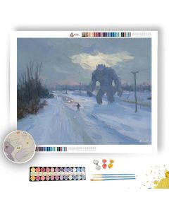 BRASS CLOUD HUSH - Paint by Numbers Full Kit