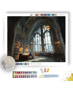 SKY LIBRARY - Paint by Numbers Full Kit