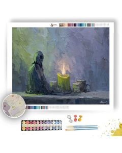 CANDLE HUSH - Paint by Numbers Full Kit