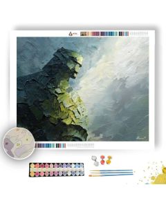 SUNLIT MARBLE RHYTHM - Paint by Numbers Full Kit