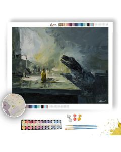 TABLE DRIFT RIVER - Paint by Numbers Full Kit