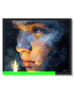 CANDLE GLOW - FRAMED
