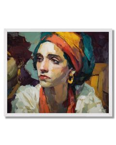 OPERA SCENE LANTERN - FRAMED