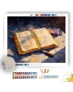 SUNBEAM WINDOW IRON - Paint by Numbers Full Kit