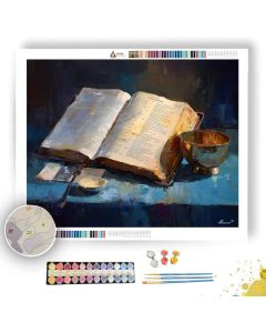 BRASS QUIET HUSH - Paint by Numbers Full Kit