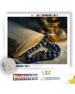 MARBLE BEADS - Paint by Numbers Full Kit
