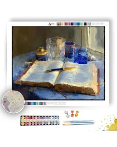 WINDOW VIGNETTE GLASS - Paint by Numbers Full Kit