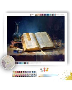 BOOKMARK WATERLINE - Paint by Numbers Full Kit