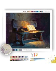 SHADOW BENCH - Paint by Numbers Full Kit