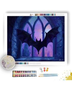 GOTHIC NOTE SHADOW - Paint by Numbers Full Kit