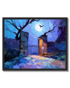 WATER STONE DRIFT - FRAMED
