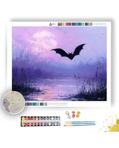 MOONLIT MARSH - Paint by Numbers Full Kit
