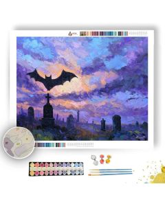 TERRACE GRAVEYARD - Paint by Numbers Full Kit