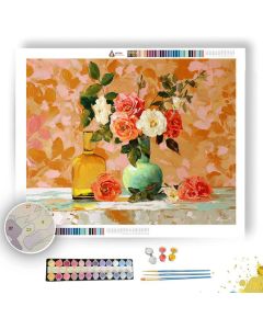 BORDER HALO GLASS - Paint by Numbers Full Kit