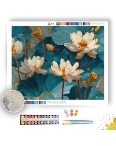 LOTUS PATH - Paint by Numbers Full Kit