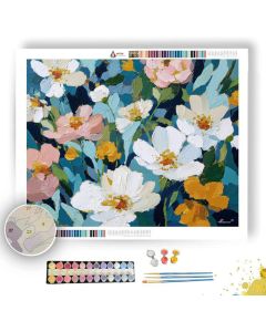 BLOOM STUDY STONE - Paint by Numbers Full Kit