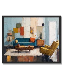 MIDCENTURY HOUR - FRAMED