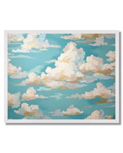 CLOUD PRINT - FRAMED