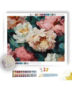 PEONY PATH - Paint by Numbers Full Kit
