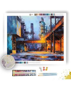 ABANDONED STUDY - Paint by Numbers Full Kit