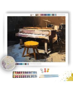 BENCH VIEW - Paint by Numbers Full Kit