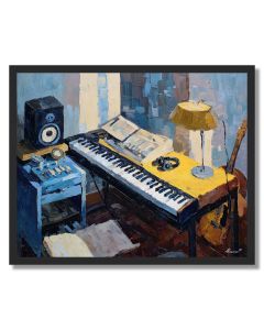 RECORDING PATH IRON - FRAMED