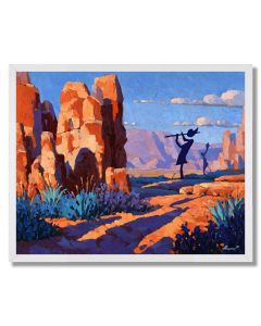 IRON FLUTE - FRAMED