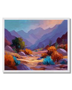 DESERT HUSH - FRAMED