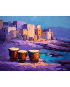 VIOLET NIGHT WATERLINE