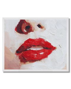 PAPER LIPSTICK - FRAMED