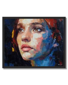 COBALT SHINE VIEW - FRAMED