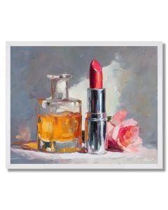 GLASS LIPSTICK HALO - FRAMED