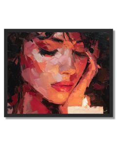 CANDLELIT DRIFT - FRAMED