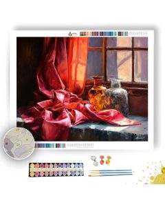 SATIN WINDOW - Paint by Numbers Full Kit