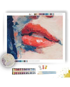 COBALT CORAL DETAIL - Paint by Numbers Full Kit
