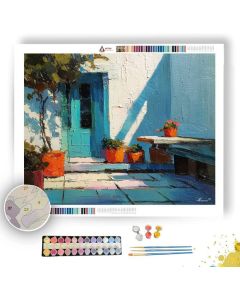 SHADOW MOMENT TERRACE - Paint by Numbers Full Kit