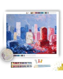 CEMETERY TRACE SKY - Paint by Numbers Full Kit