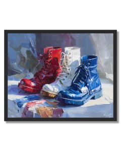 IRON BOOTS HUSH - FRAMED