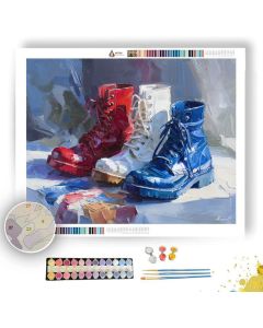 IRON BOOTS HUSH - Paint by Numbers Full Kit