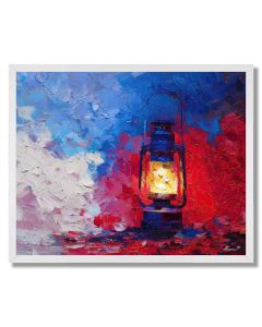 VIGIL MOMENT COBALT - FRAMED