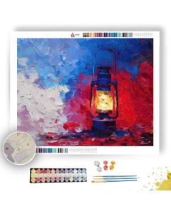 VIGIL MOMENT COBALT - Paint by Numbers Full Kit