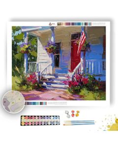 PORCH GLOW - Paint by Numbers Full Kit