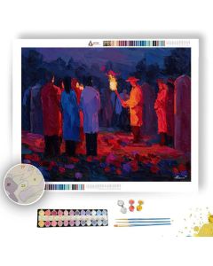 CEREMONY TRACE VIOLET - Paint by Numbers Full Kit