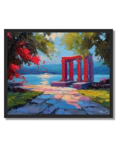 LAKESIDE HALO - FRAMED