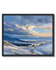 RIDGE STUDY MOONLIT - FRAMED