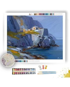 CLIFF VIGNETTE - Paint by Numbers Full Kit