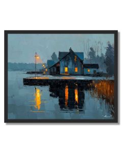QUIET SCENE - FRAMED