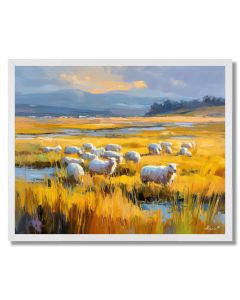 PASTURE HOUR - FRAMED